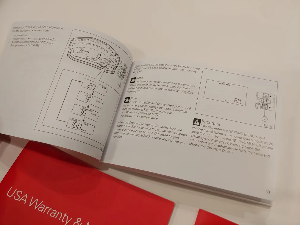 Ducati 959 Panigale Owners manuals image indicator(3)