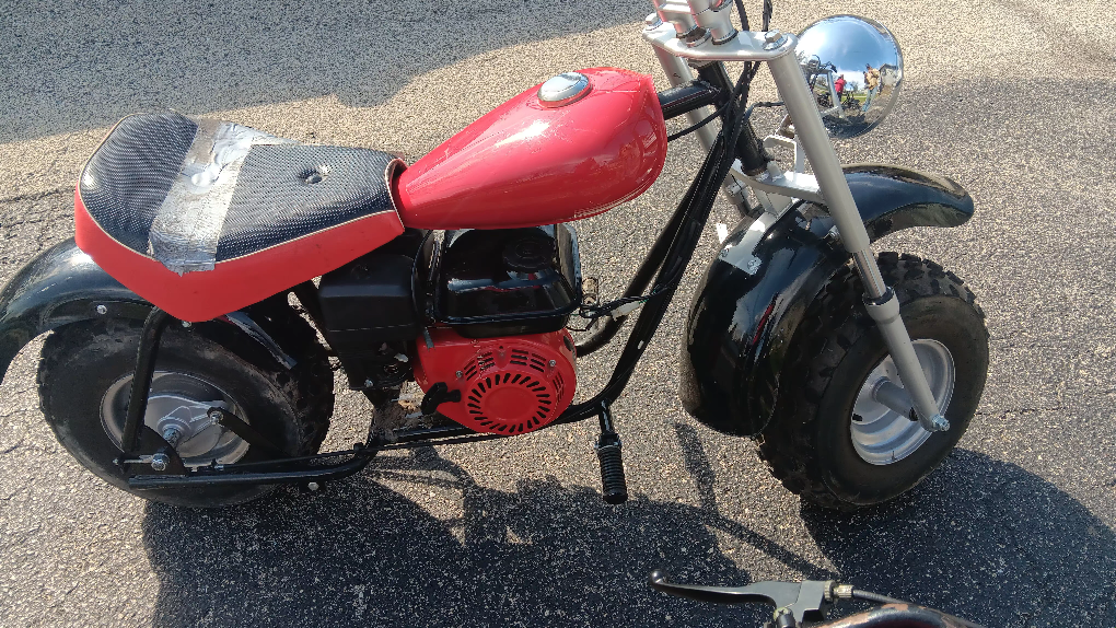 Mini Chopper Motorcycle baja warrior 196cc