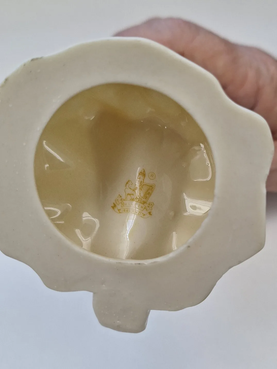 REDUCED Belleek Corn on the Cob Vase image indicator(3)