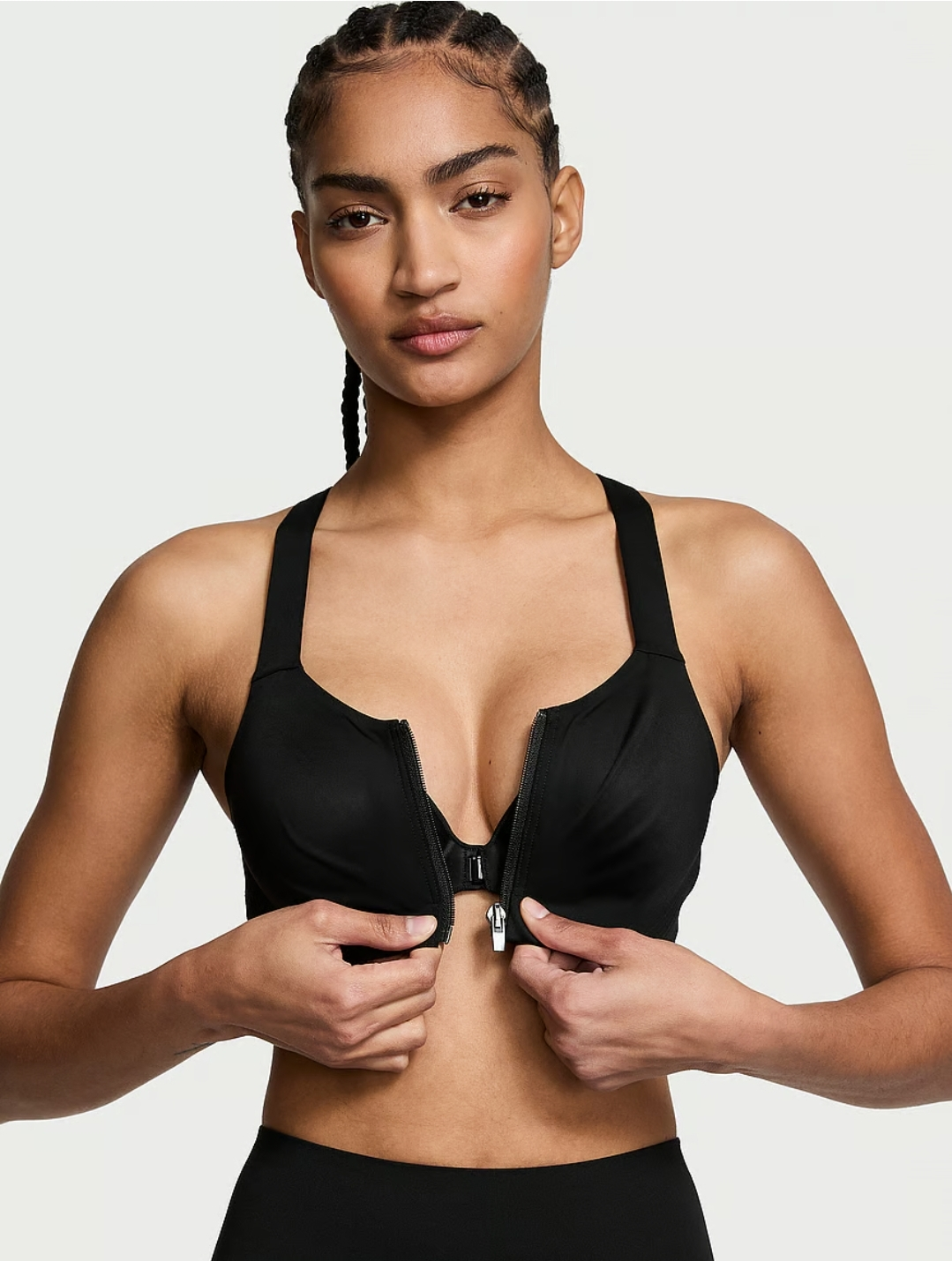 Victoria's Secret Knockout Front-Close Sport Bra 34DD 💚