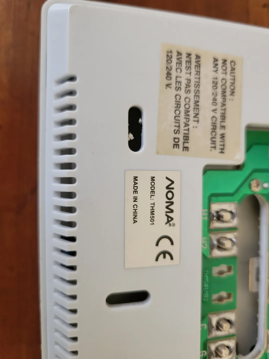 NOMA Programmable Thermostat - Model THM601 image indicator(5)