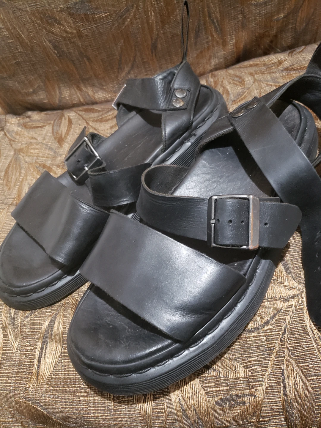 Dr. Martens Black Leather Sandals - photo 2