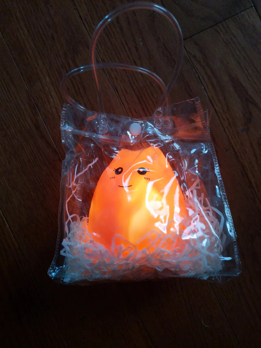 Cute Orange Night Light💚 image indicator(2)