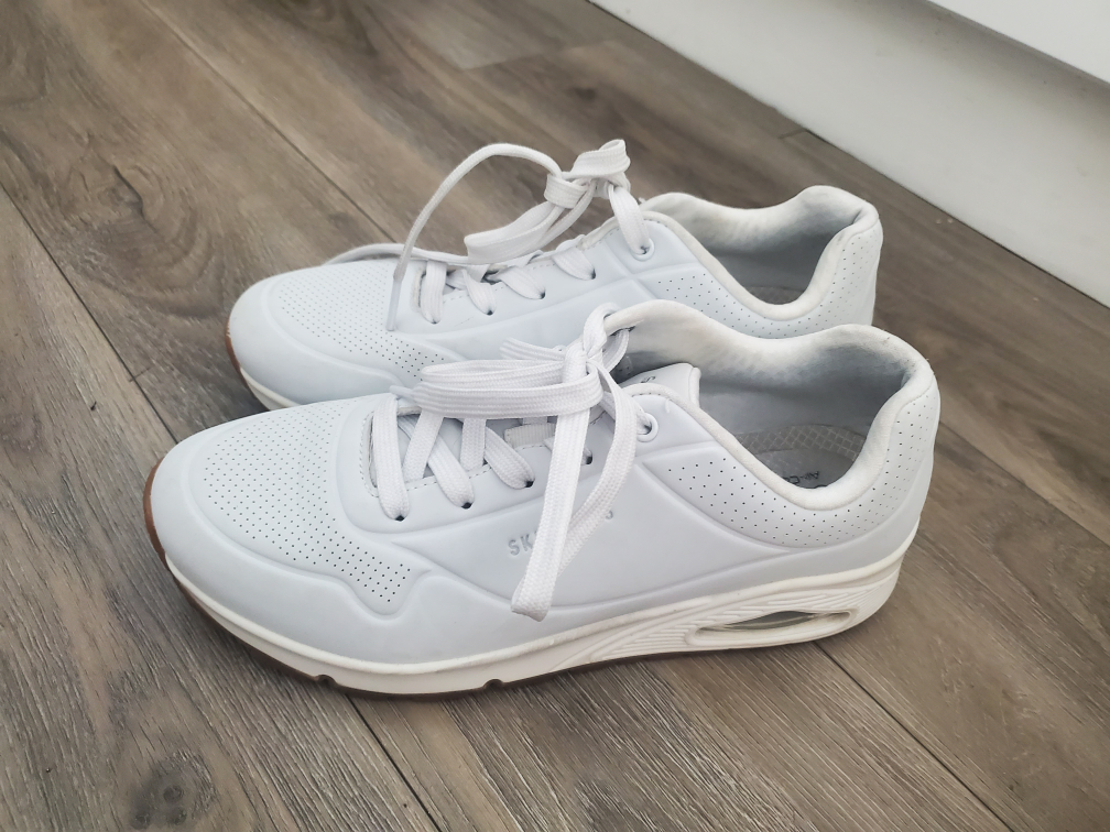 Skechers Women's Uno 'Stand on Air' White Sneakers - photo 5