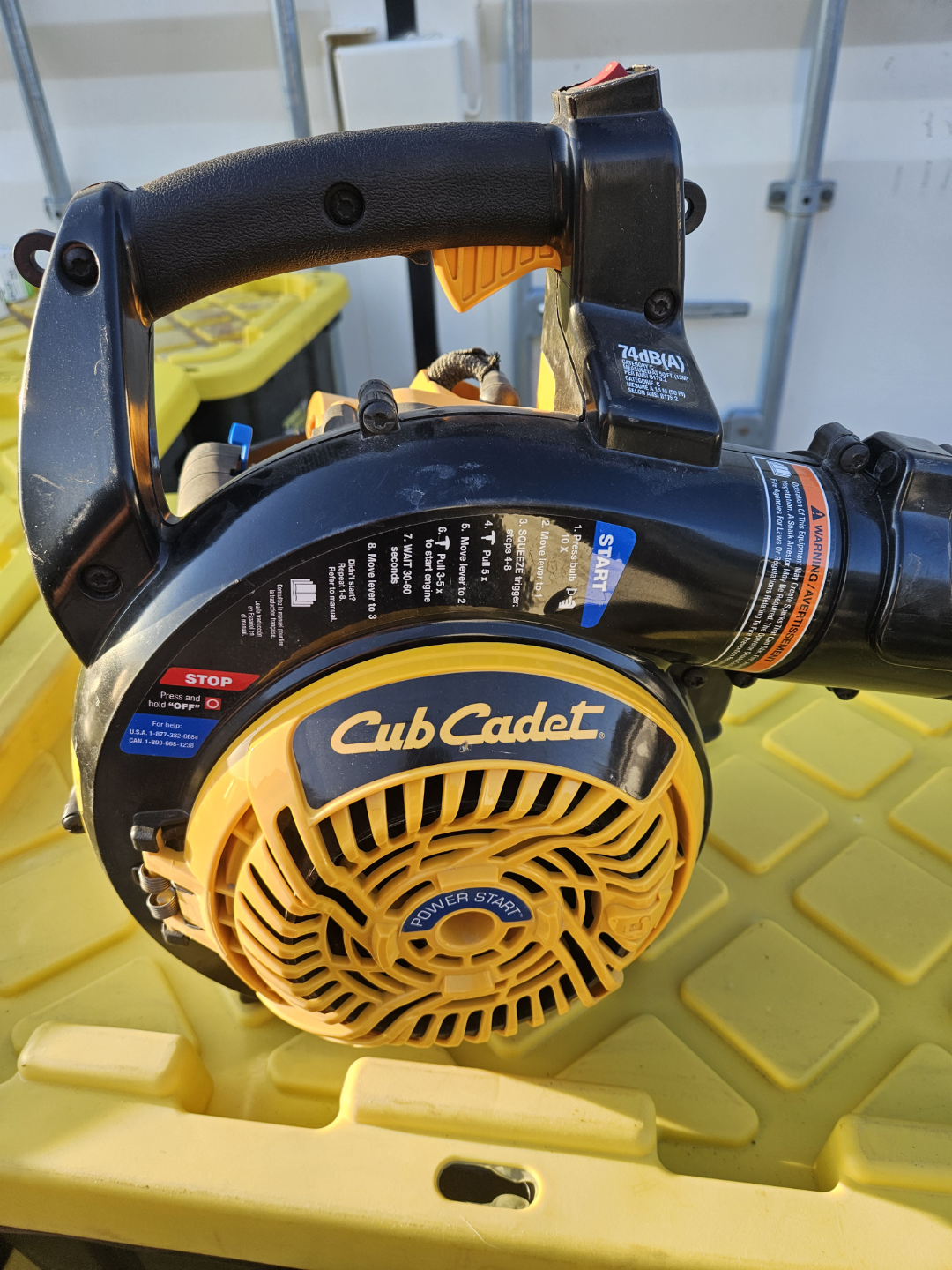 Cub Cadet Gas Leaf Blower