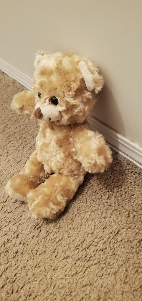 Adorable Tan Plush Teddy Bear - photo 3