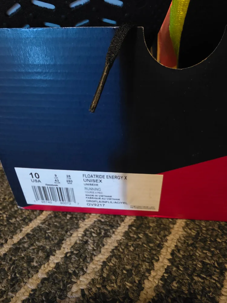 Reebok Floatride Energy X Running Shoes - Unisex Size 10 image indicator(5)