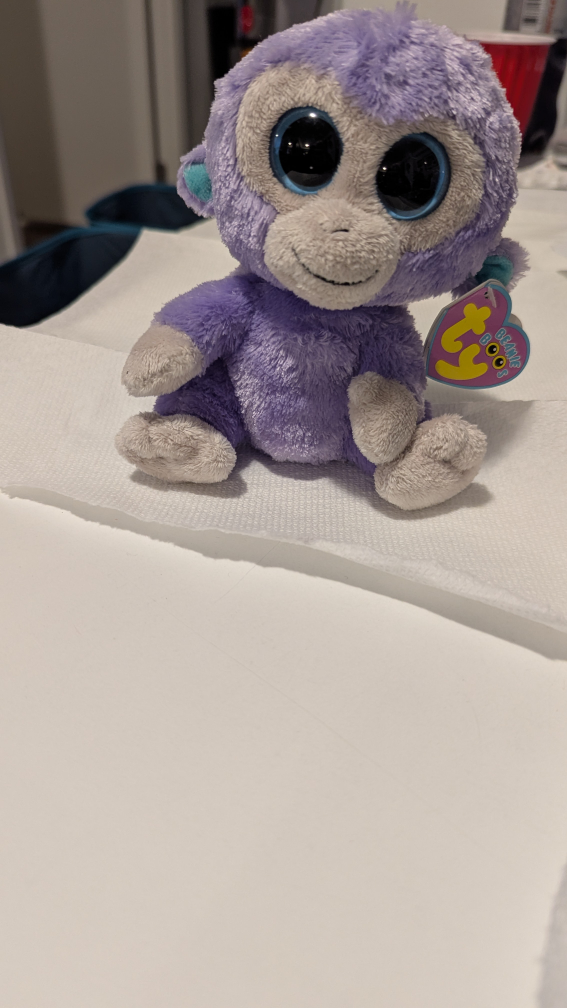 Ty Beanie Boo's Blueberry the Monkey Plush