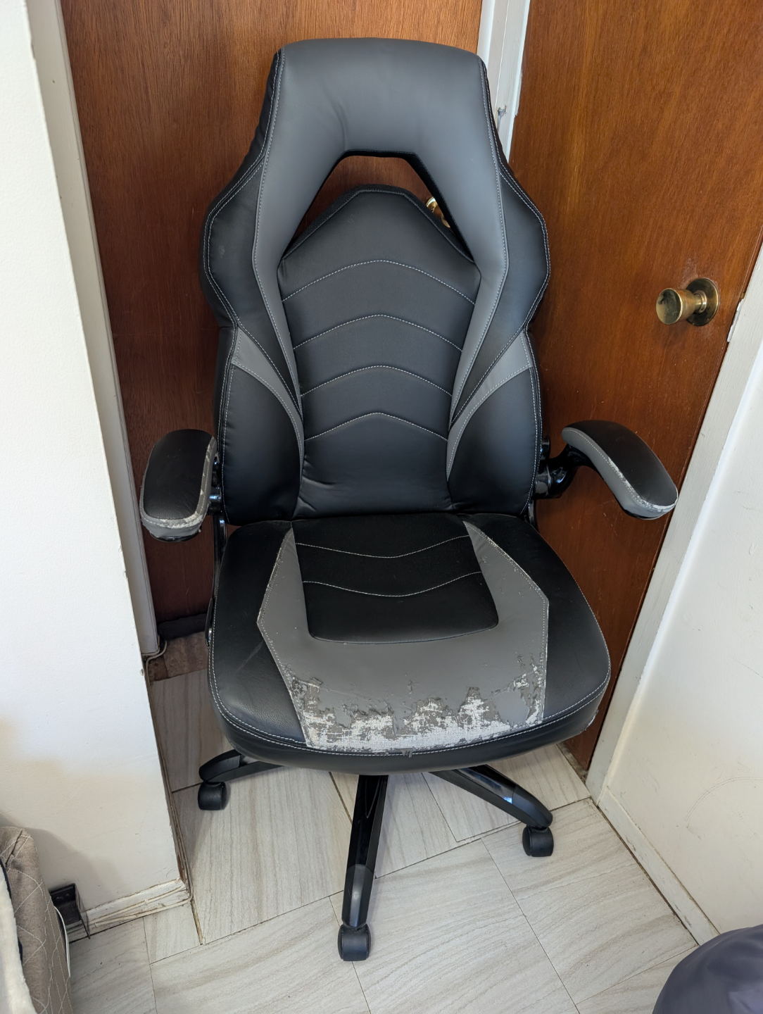 Gaming Chair - Black and Gray - photo 2