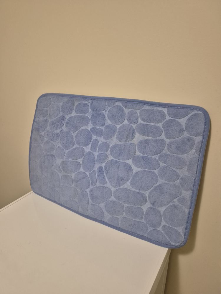 💚 Pebble Design Bathroom Rug - Light Blue - photo 2