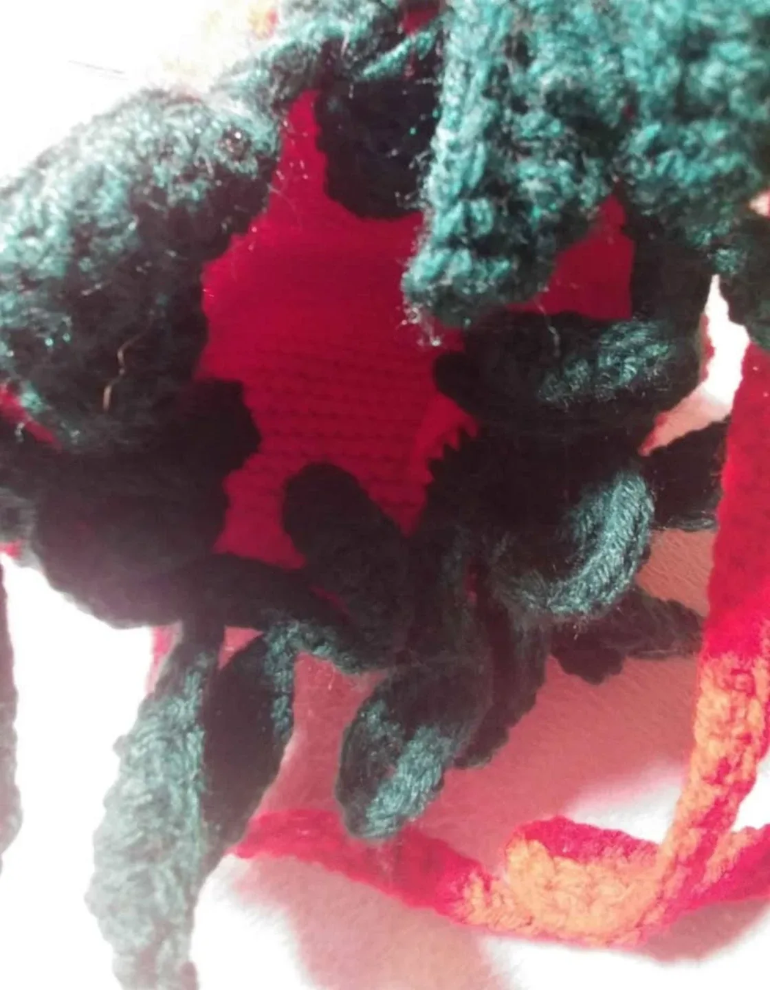 Handmade Crochet Drawstring Strawberry Bag image indicator(5)