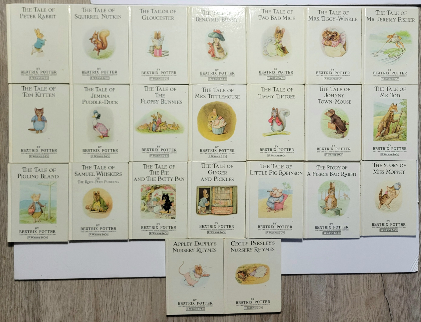 💚Complete Collection of 23 Beatrix Potter books