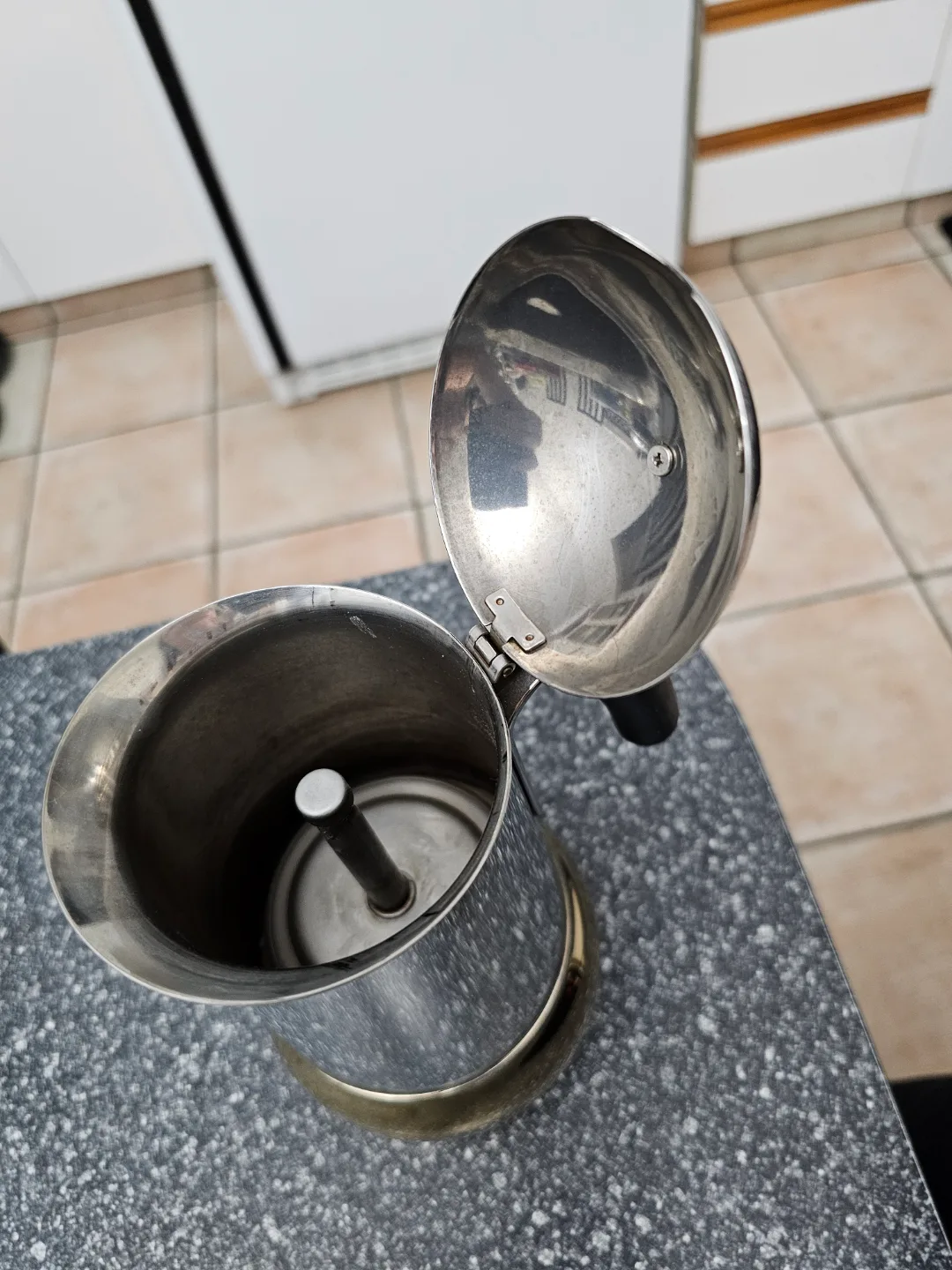 Vintage Bialetti Moka Express Stovetop Espresso Maker image indicator(2)