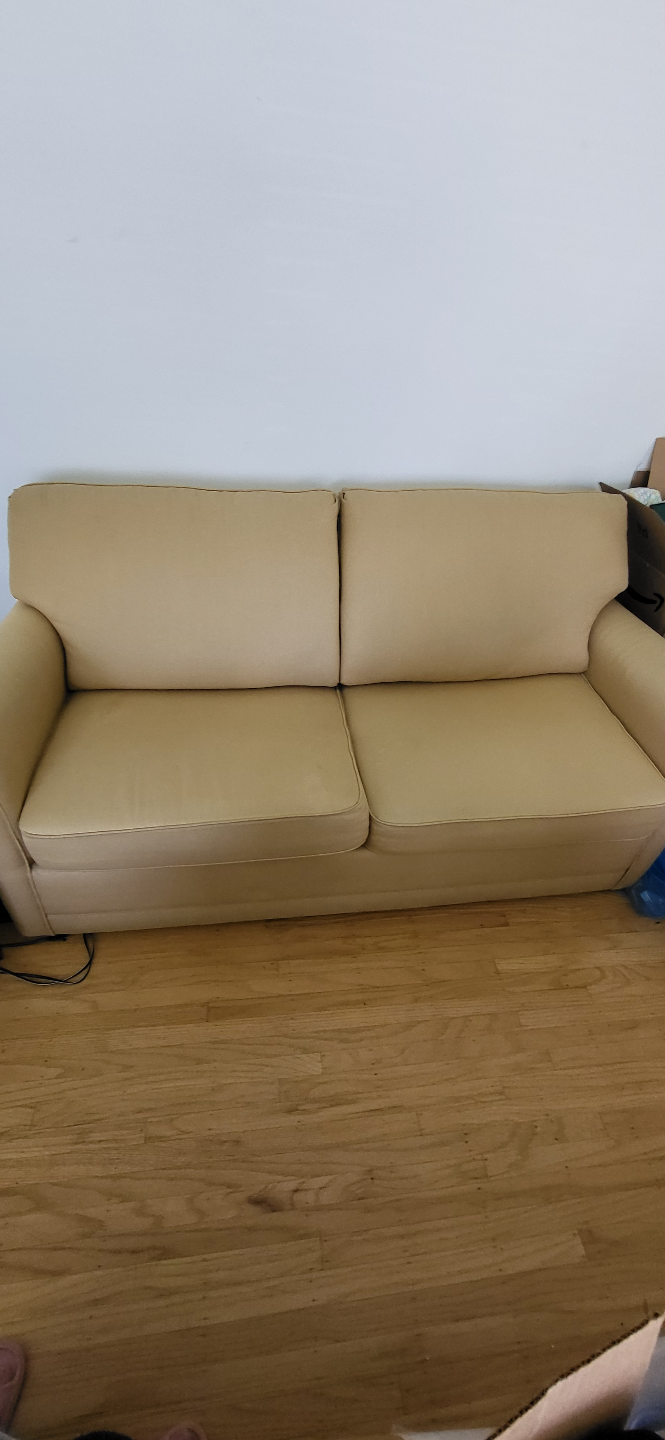 Beige Sofa Bed - photo 2