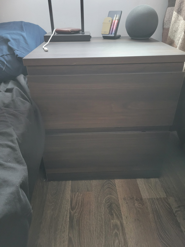 Two-Drawer Nightstand