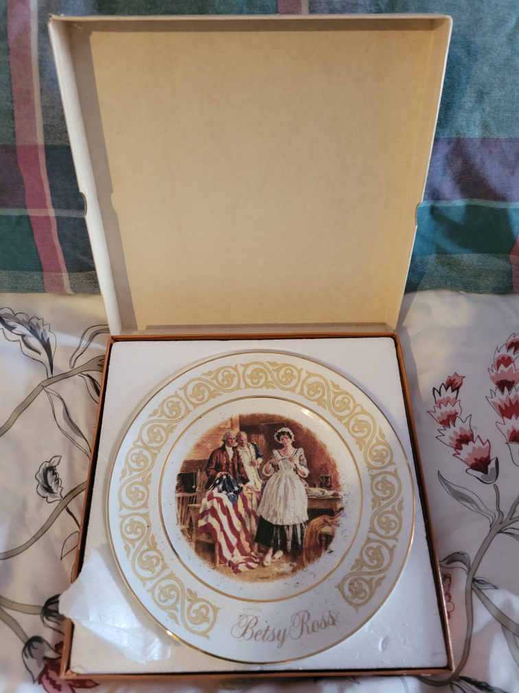 Betsy Ross Decor plate for sale