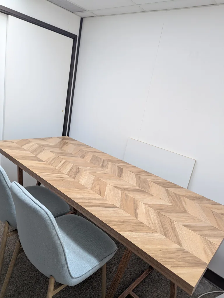 71in Modern Farmhouse Dining Table/ Office desk image indicator(3)