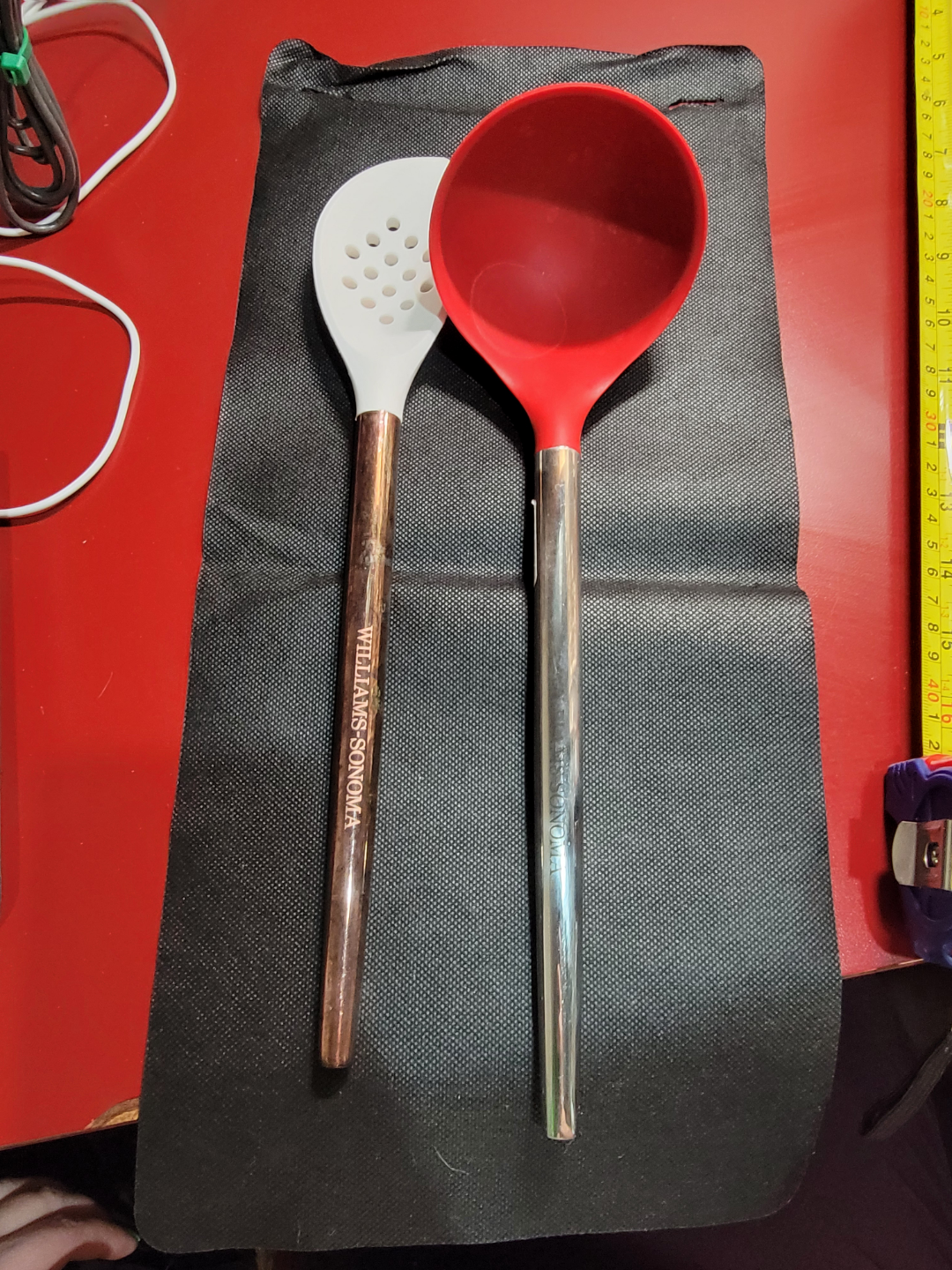 Williams Sonoma Silicone Ladle and Spoon Set
