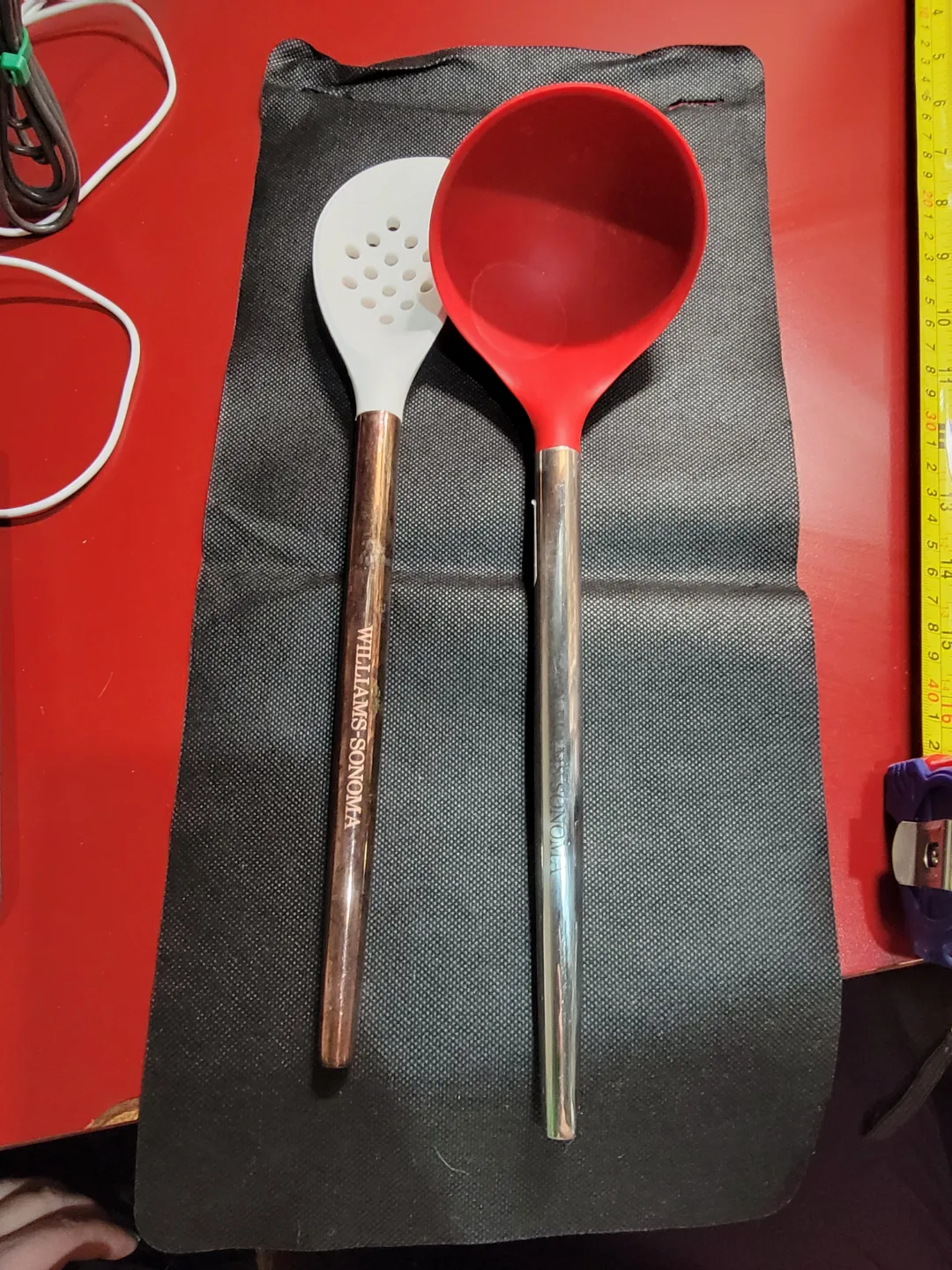 Williams Sonoma Silicone Ladle and Spoon Set thumbnail
