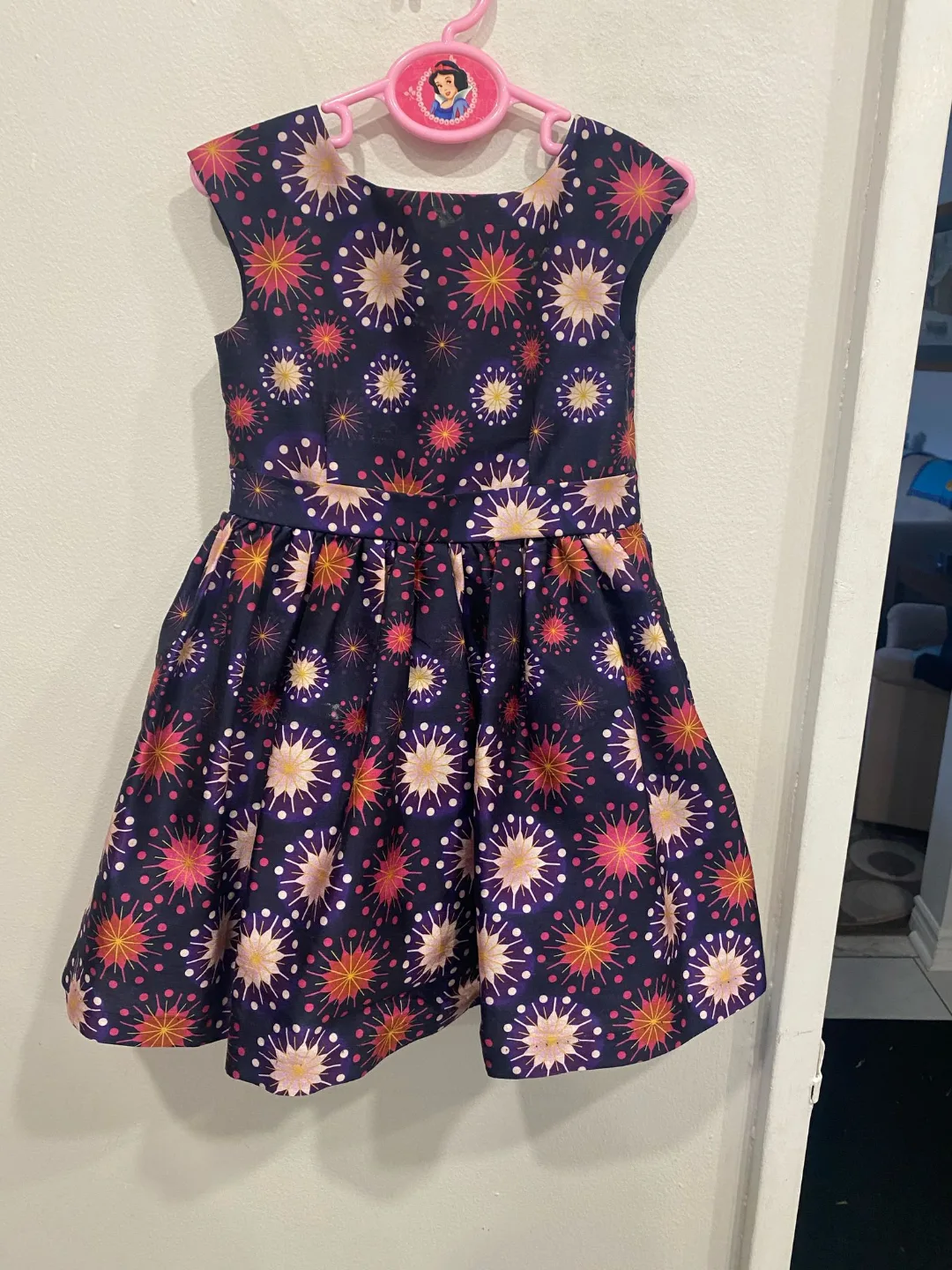 Girls' Pepa & Julie Fireworks Print Dress - Size 3T thumbnail