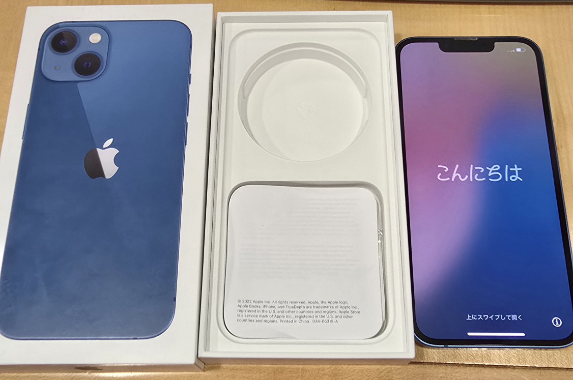 iPhone 13 Blue 128GB - photo 2