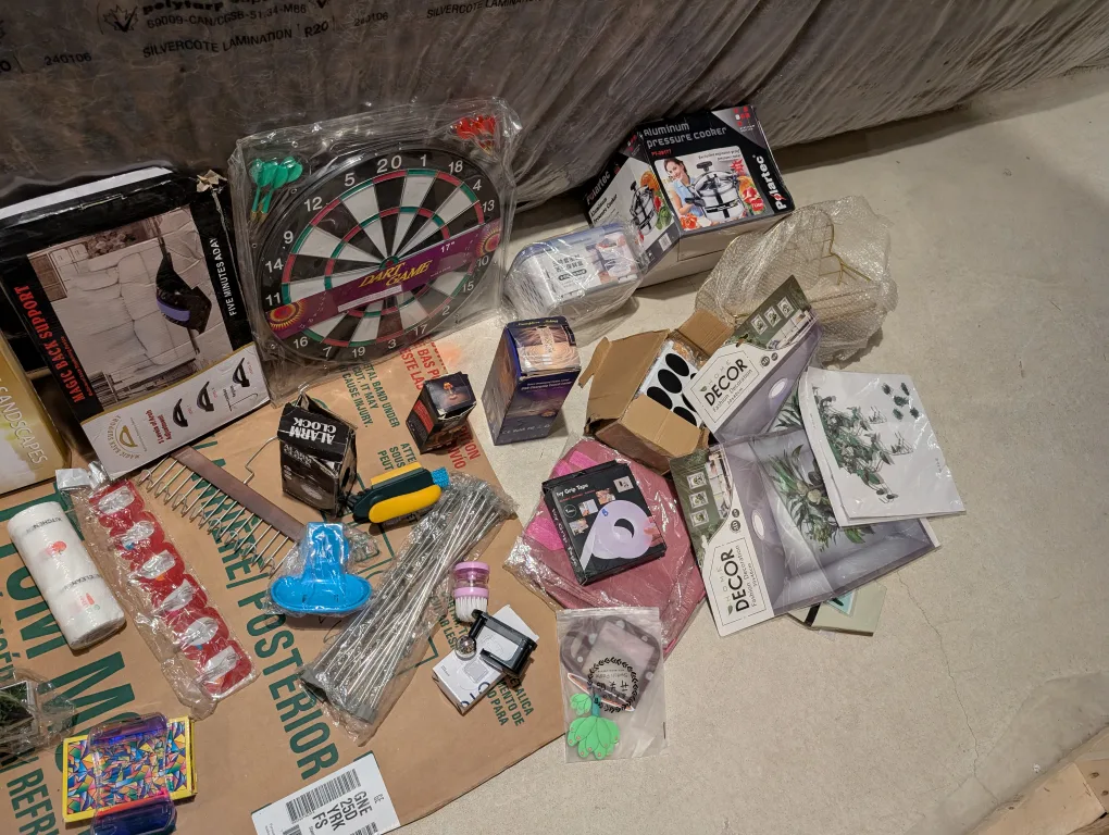 Bulk Lot of Assorted Home Goods and Kitchenware image indicator(5)