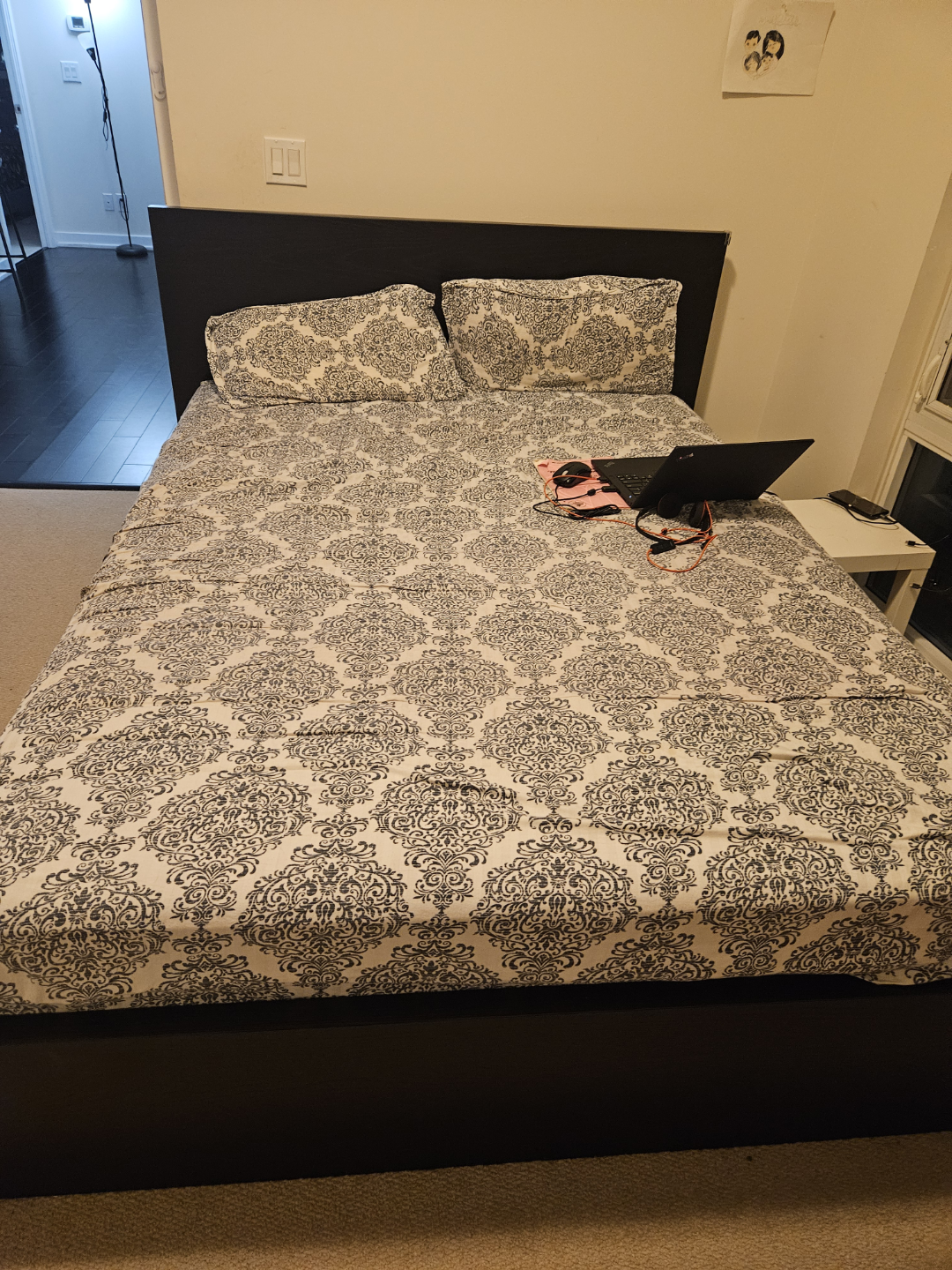 IKEA Bed Frame with Storage  Movie out sale - photo 2