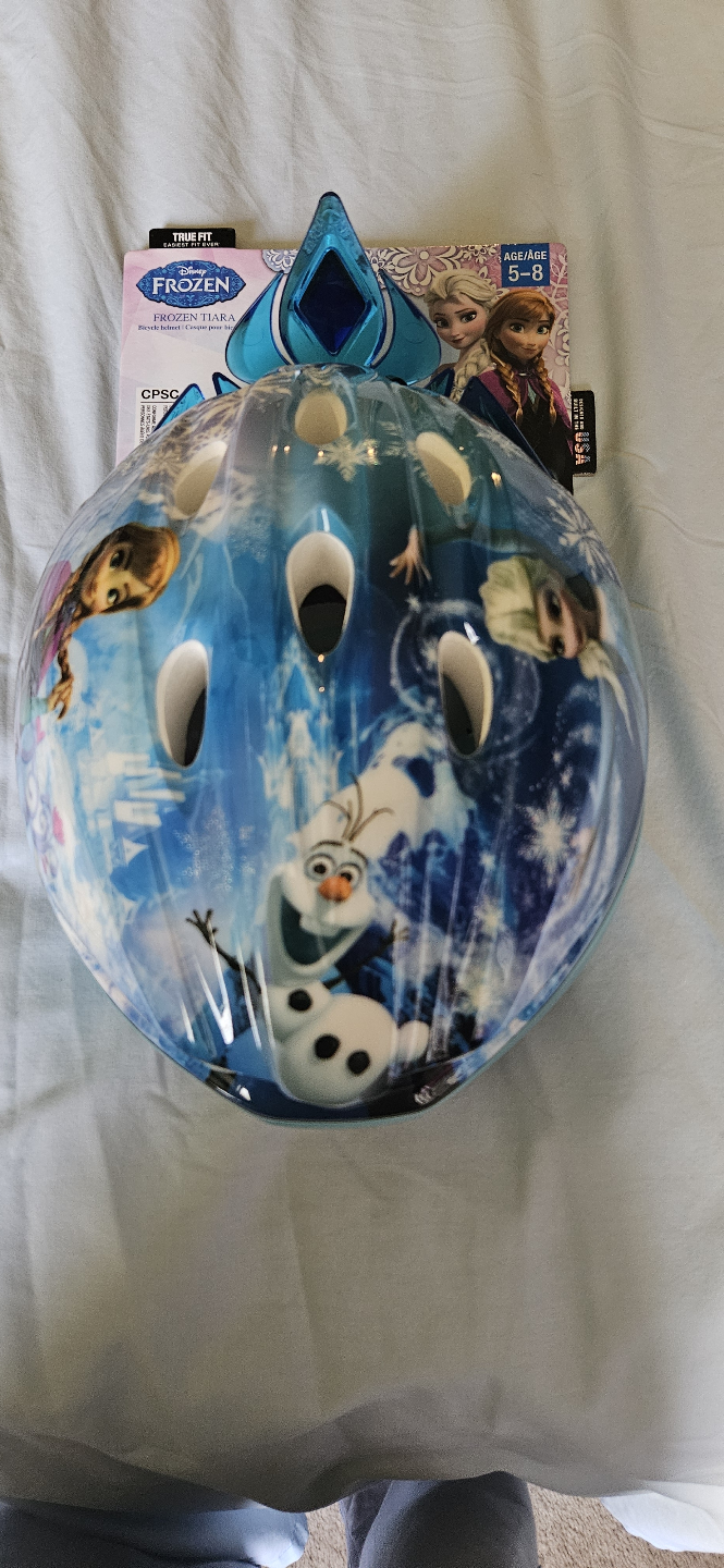 Disney Frozen Bicycle Helmet - Bell, Size 5-8