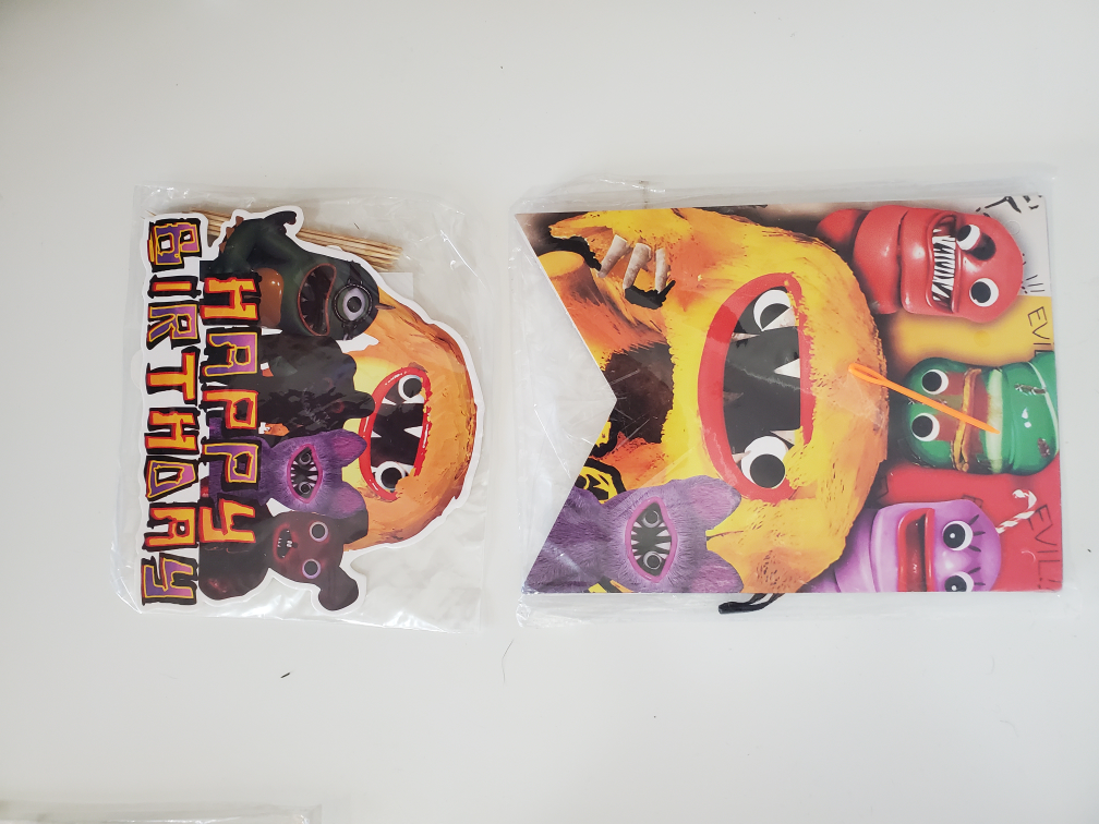 Five Nights at Freddy's Cake Topper/Cupcake Toppers/Banner...New