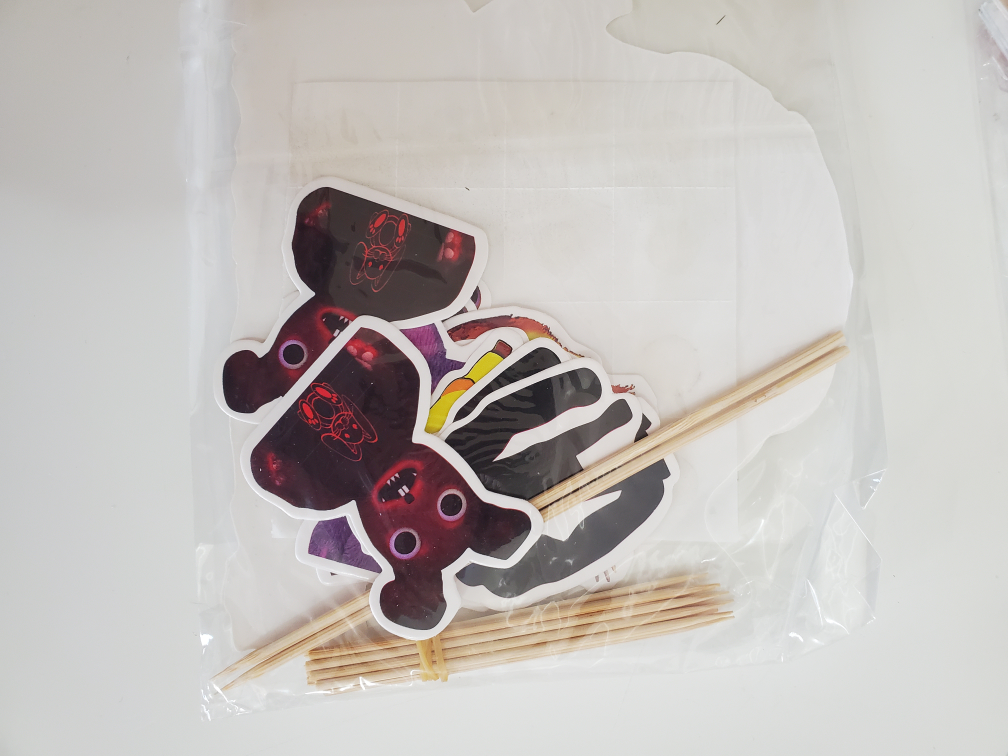 Five Nights at Freddy's Cake Topper/Cupcake Toppers/Banner...New - photo 2