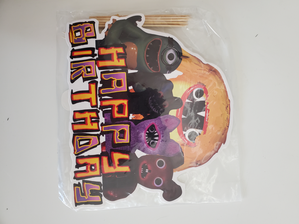Five Nights at Freddy's Cake Topper/Cupcake Toppers/Banner...New - photo 3
