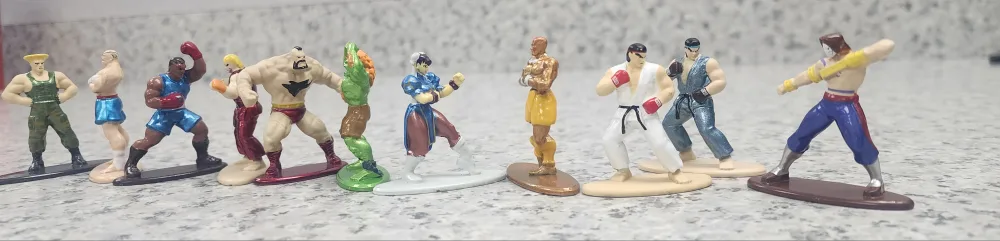Street Fighter Mystery Die-Cast Figure (including THE BLUE RYU image indicator(3)