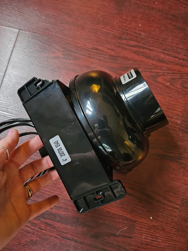 💚 Vivosun 4" Inline Tube Fan - 120V, 2500 RPMgreen image indicator(2)