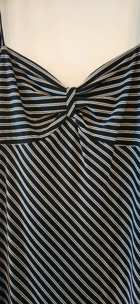 Black & White Striped Sundress image indicator(3)