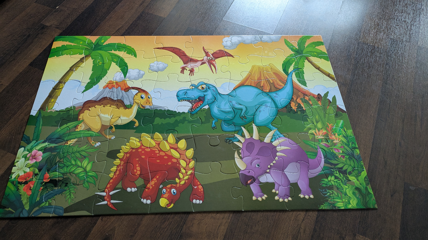 48-Piece Dinosaur Jumbo Puzzle