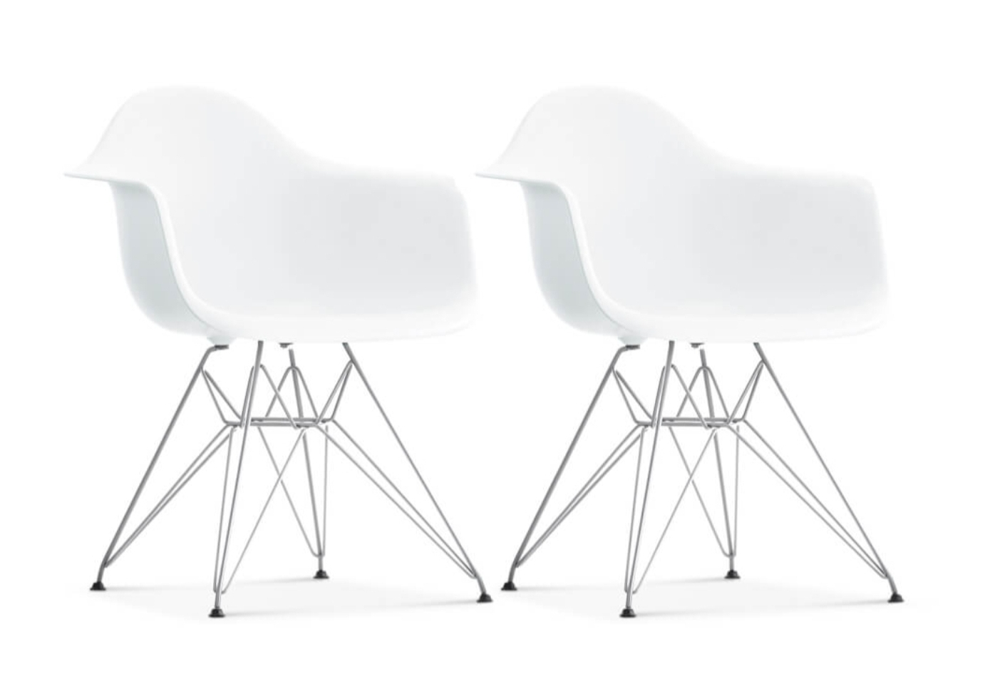 Eiffel Armchair with Metal Legs