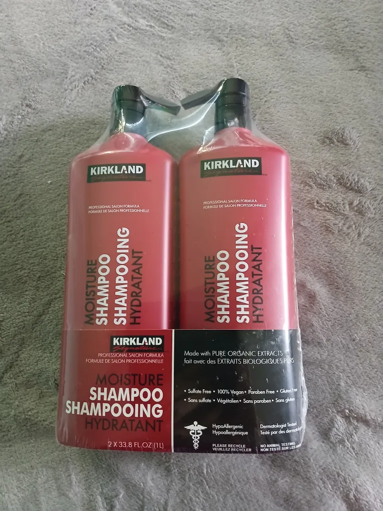 Kirkland Signature Moisture Shampoo - 2 pack thumbnail