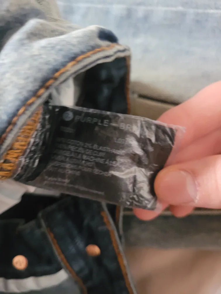 Authentic Purple Brand Denim Collection Size 34 Slim Fit image indicator(4)