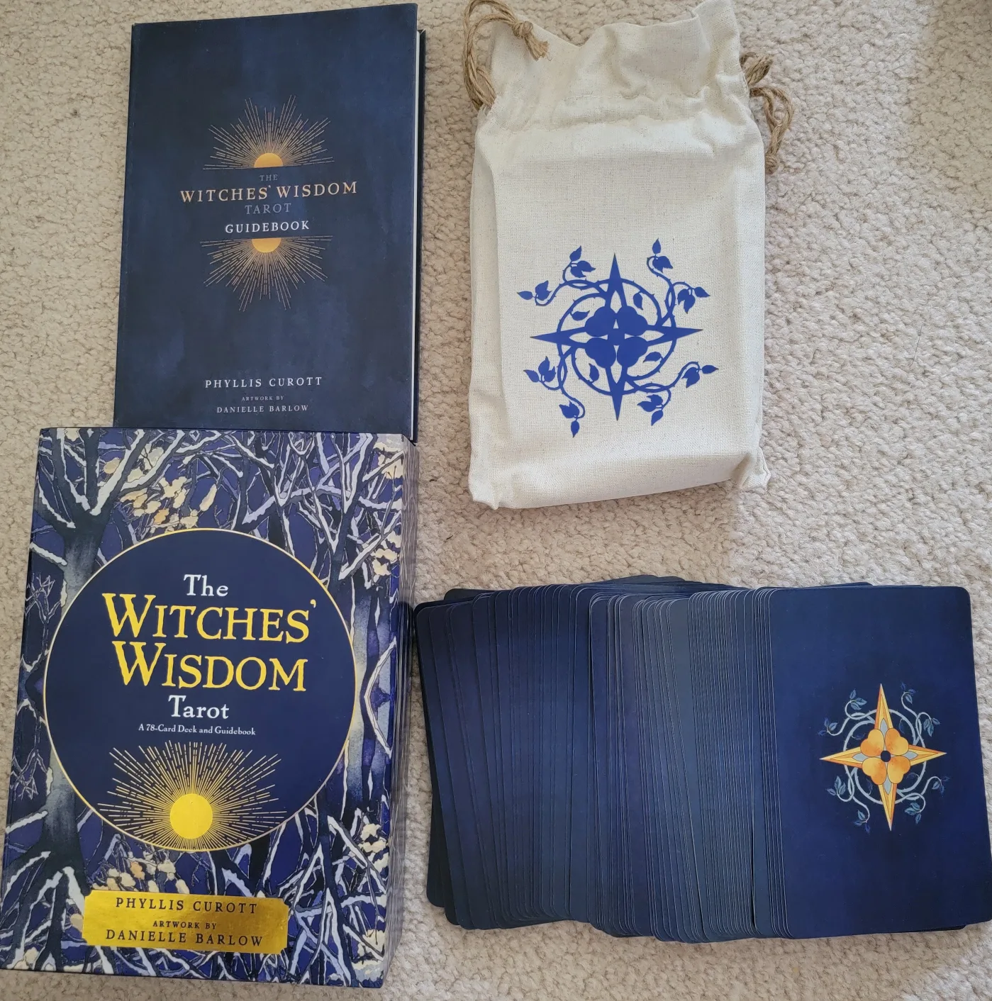 💚 The Witches Wisdom Tarot Deck - Complete Set with Guidebook thumbnail