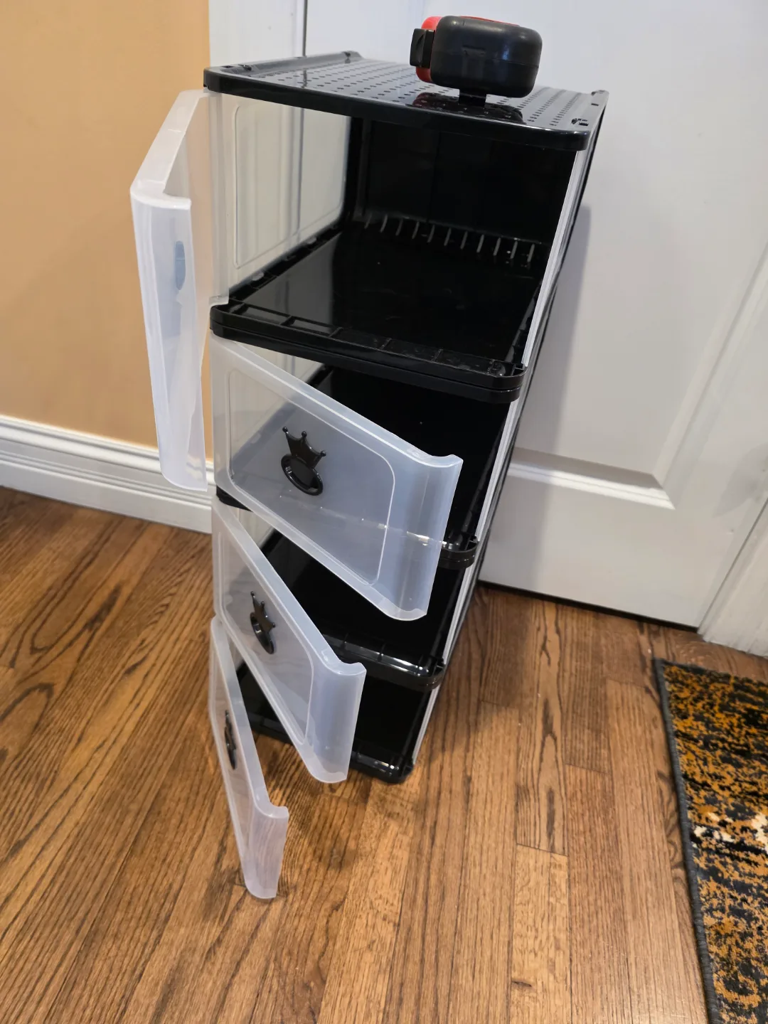 4-Piece Stackable Shoe Organizer image indicator(4)