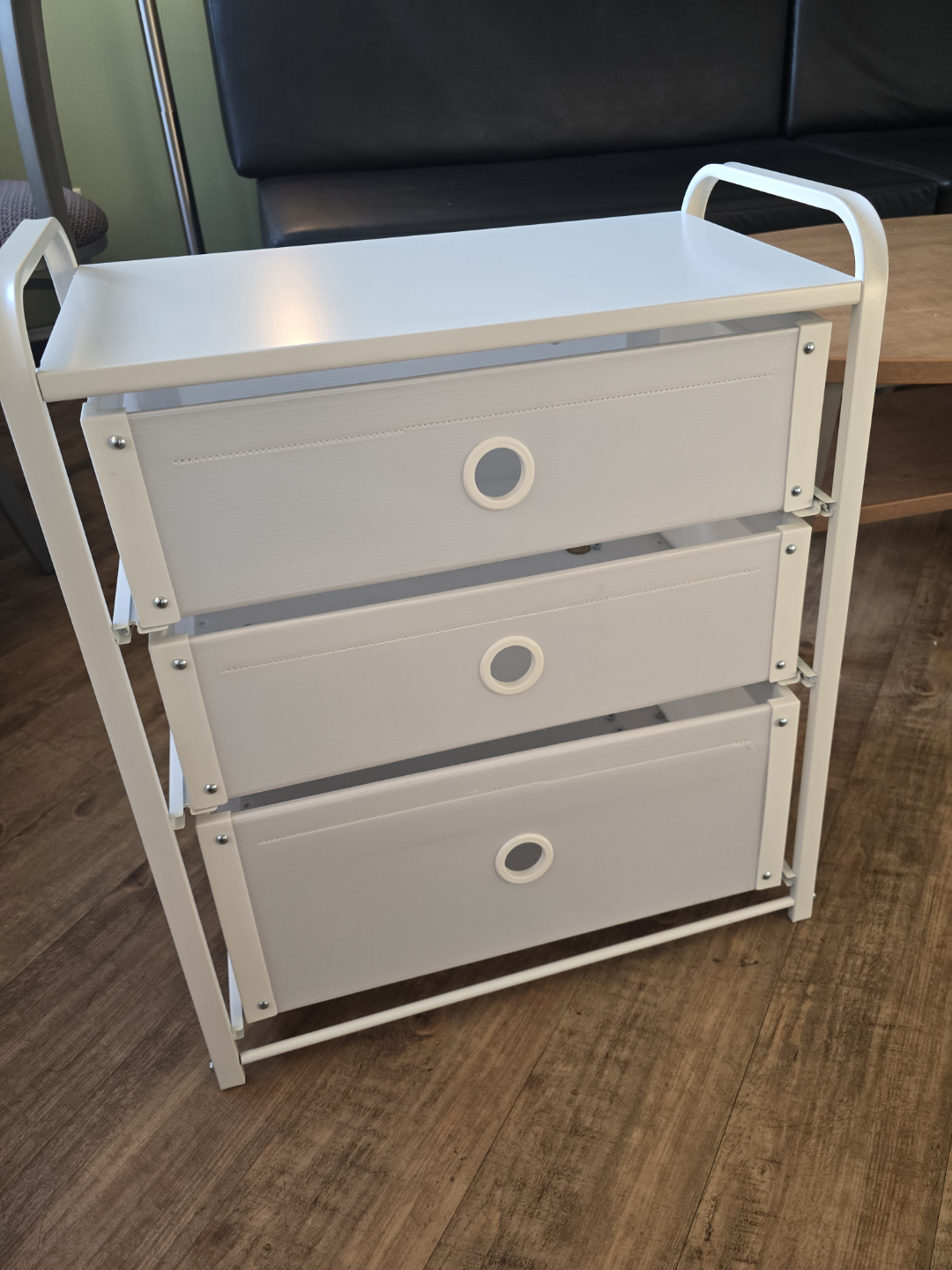 White 3-Drawer Organizer
