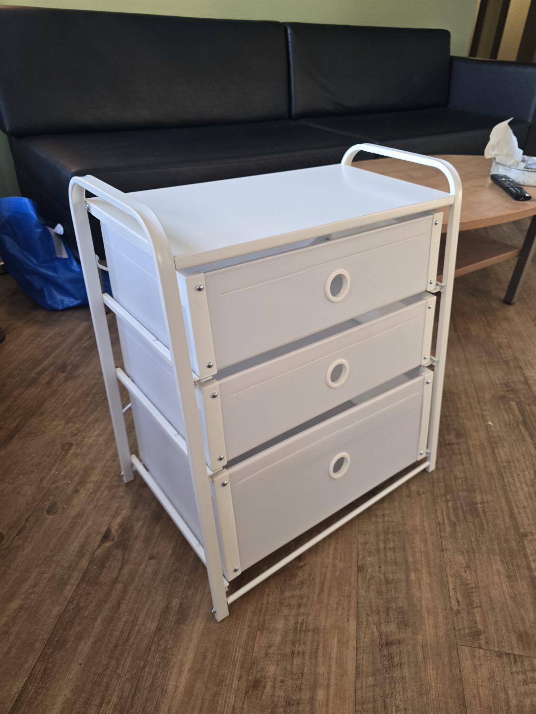 White 3-Drawer Organizer - photo 2