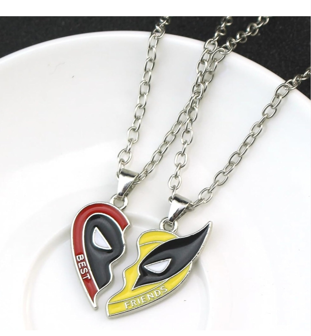 Deadpool & Wolverine Best Friend Necklaces & Bracelets Set - photo 5