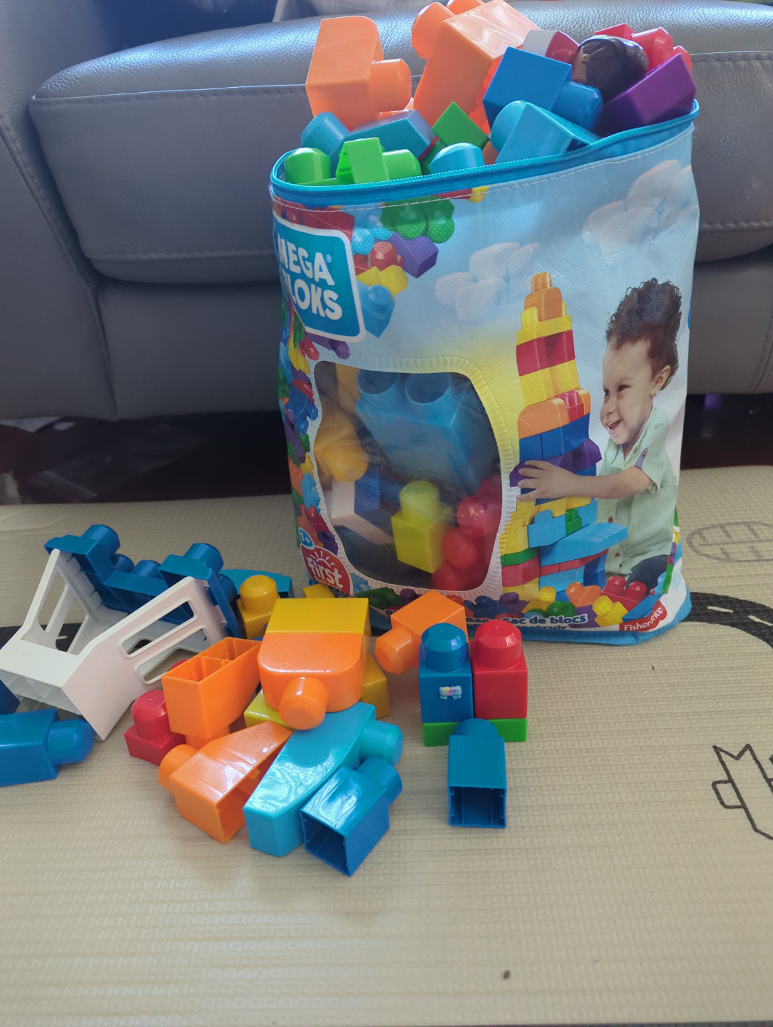 Mega Bloks First Builders Big Building Bag (80 pieces) - photo 3