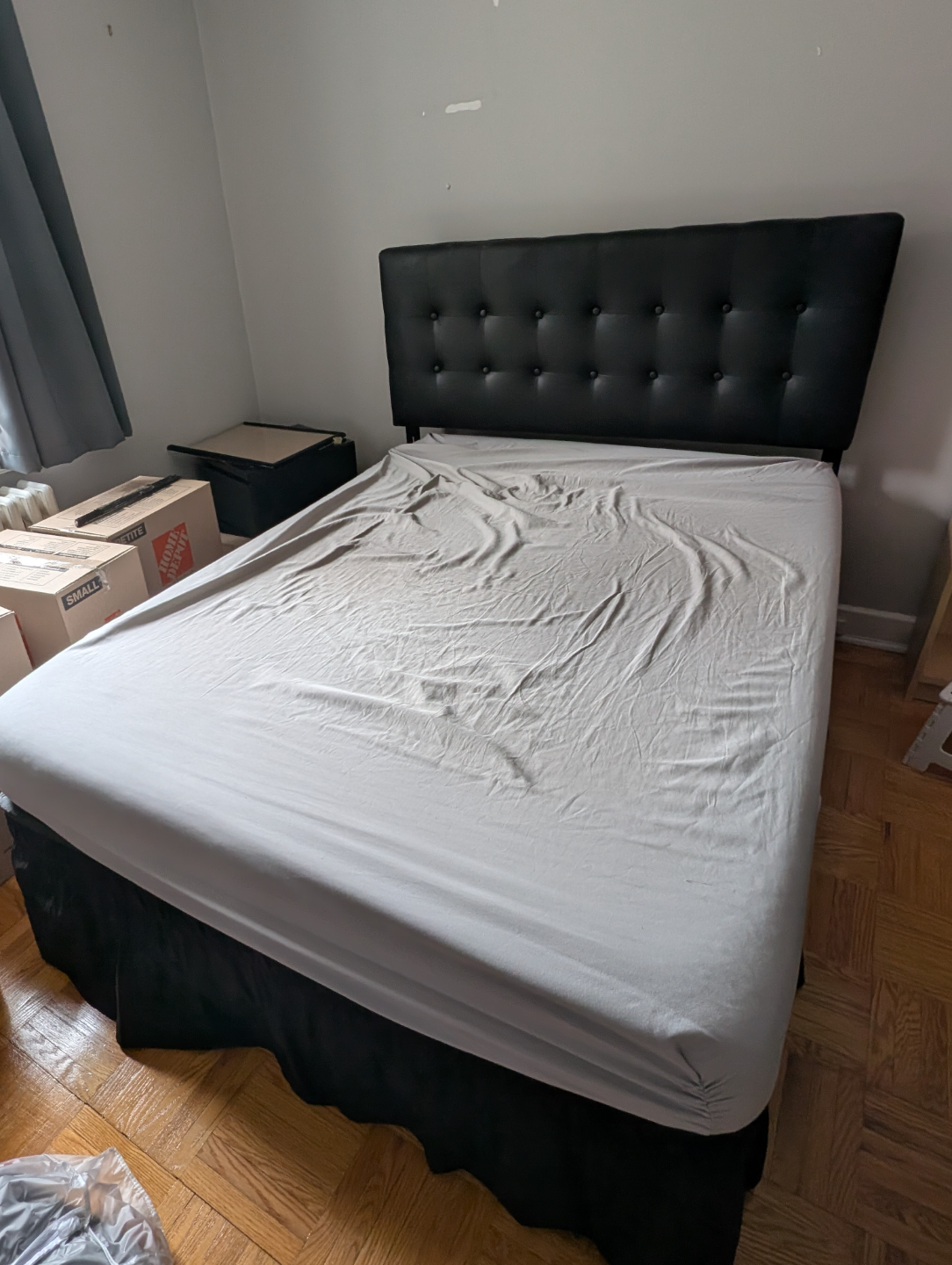 Double Bed Frame with Headboard - photo 2
