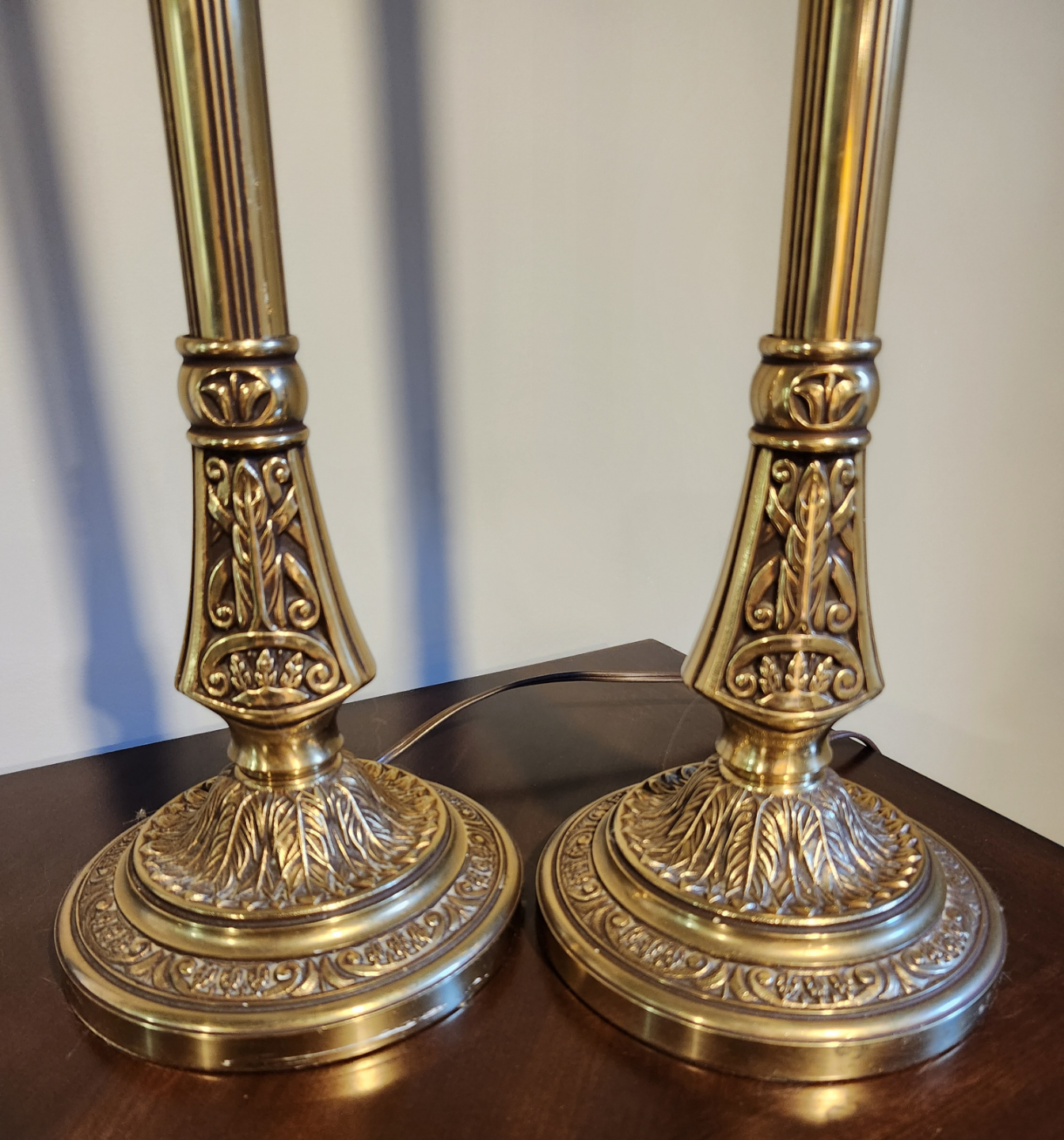 Solid Brass Table Lamps Set - photo 2