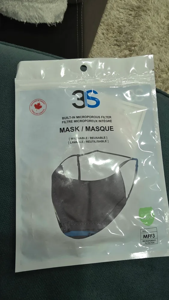 3S Reusable Mask with Built-in Microporous Filter thumbnail