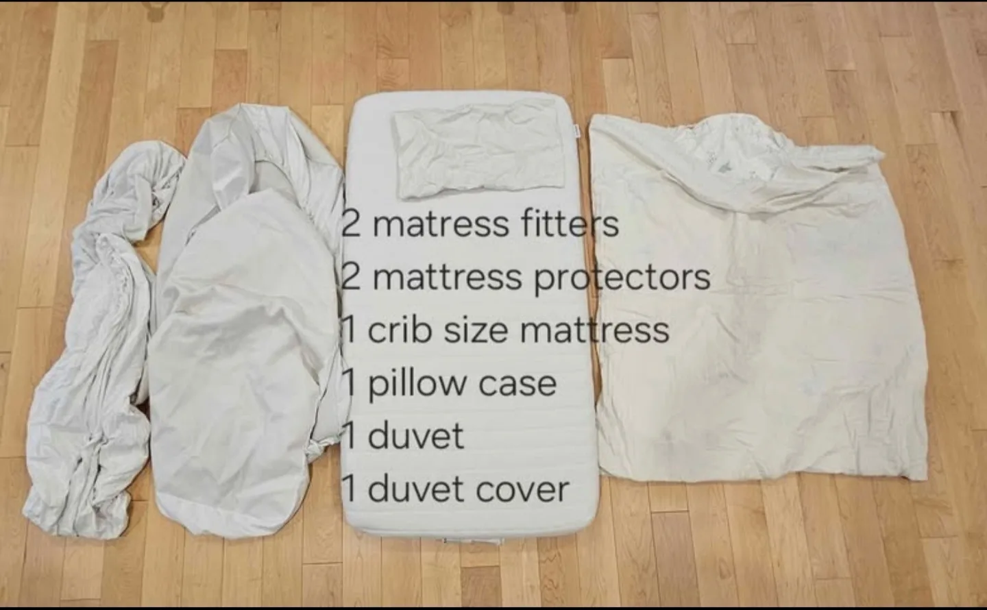 IKEA Baby Crib Bedding Bundle thumbnail