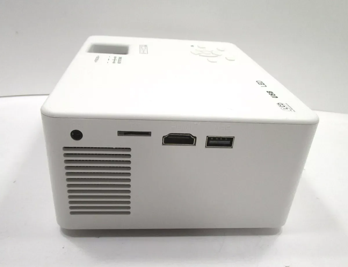 Mini Portable WiFi Projector with Remote & Accessories image indicator(6)