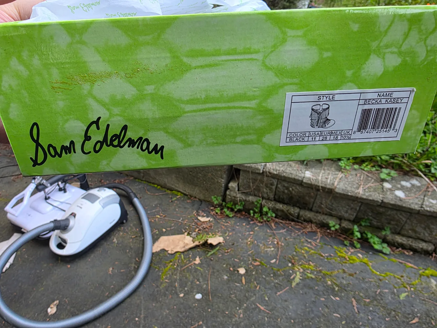 Sam Edelman Becka K3sey Black Fringe Boots - Size 11 image indicator(3)